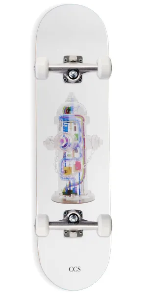 CCS Going Clear Hydrant Skateboard Complete - 8.00"