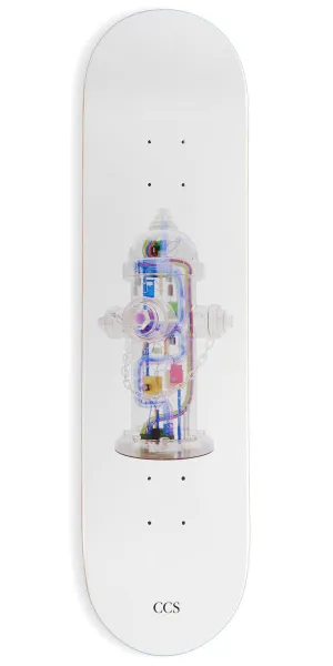 CCS Going Clear Hydrant Skateboard Deck - 8.00"