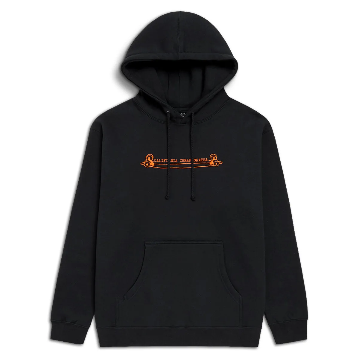 CCS Heritage Cheap Skates Hoodie - Black/Orange - SM