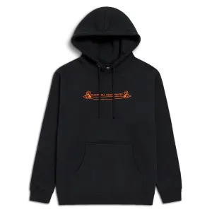 CCS Heritage Cheap Skates Hoodie - Black/Orange - XL