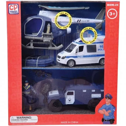 City Police Special Ops and Rescue Set
