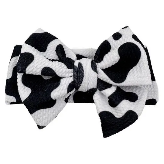 Cow Print Headwrap