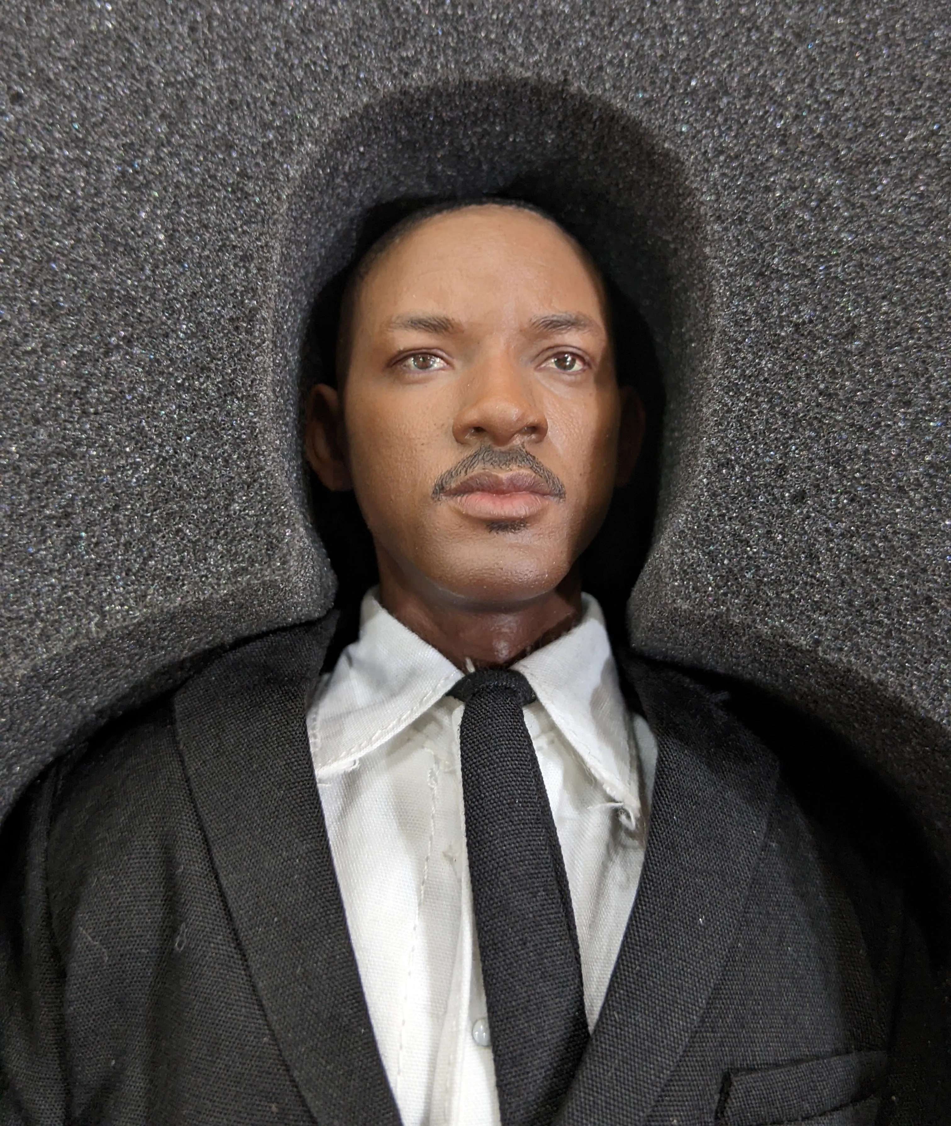 Enterbay Real Masterpiece 1/6 Men In Black MIB 3 Agent J Sixth Scale Action Figure *Open Box*