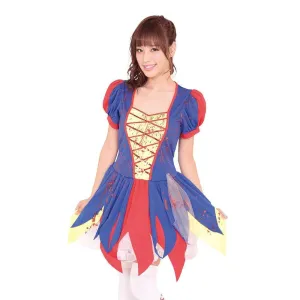 Garaku - Snow White Princess Halloween Zombie Costume (Multi Colour)