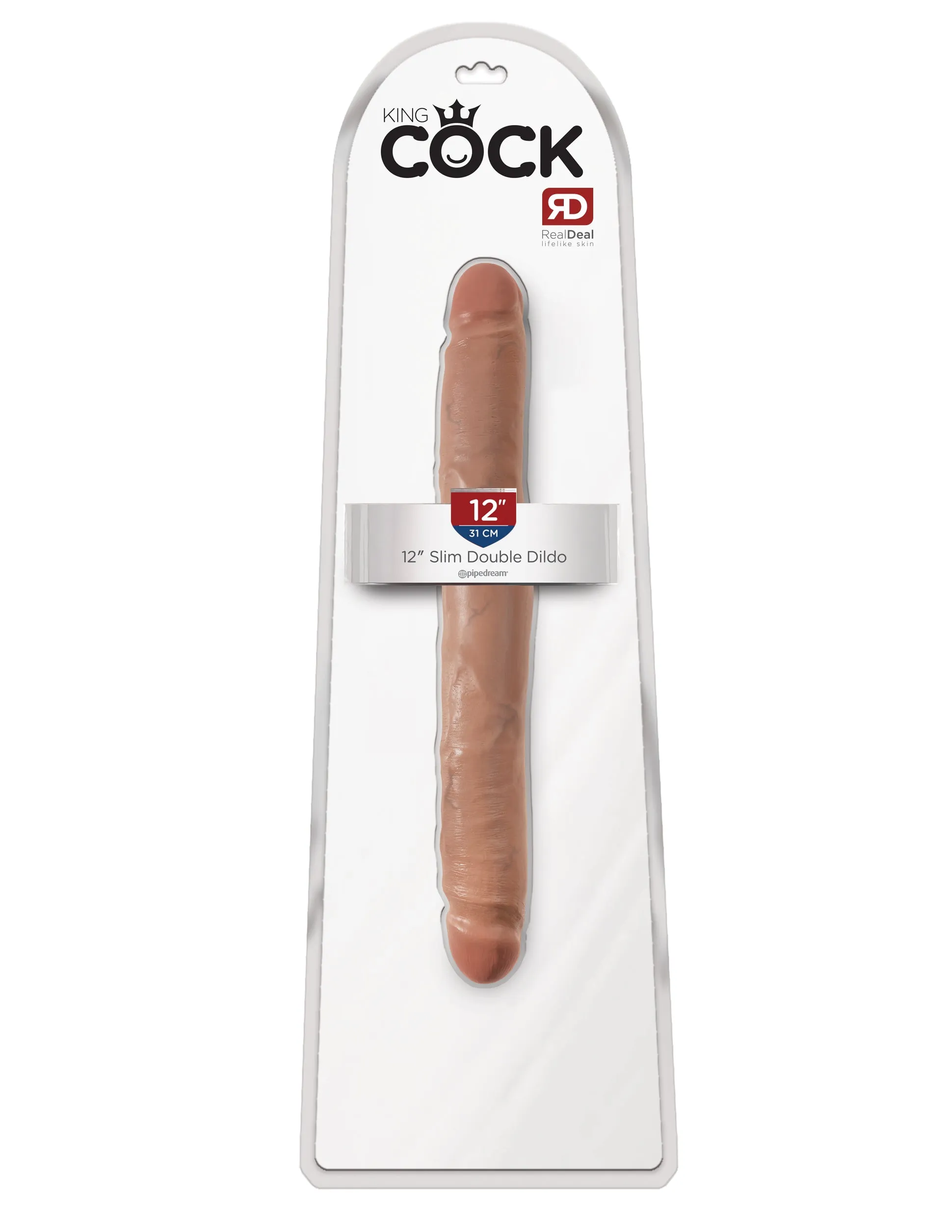 King Cock 12 Slim Double Dildo