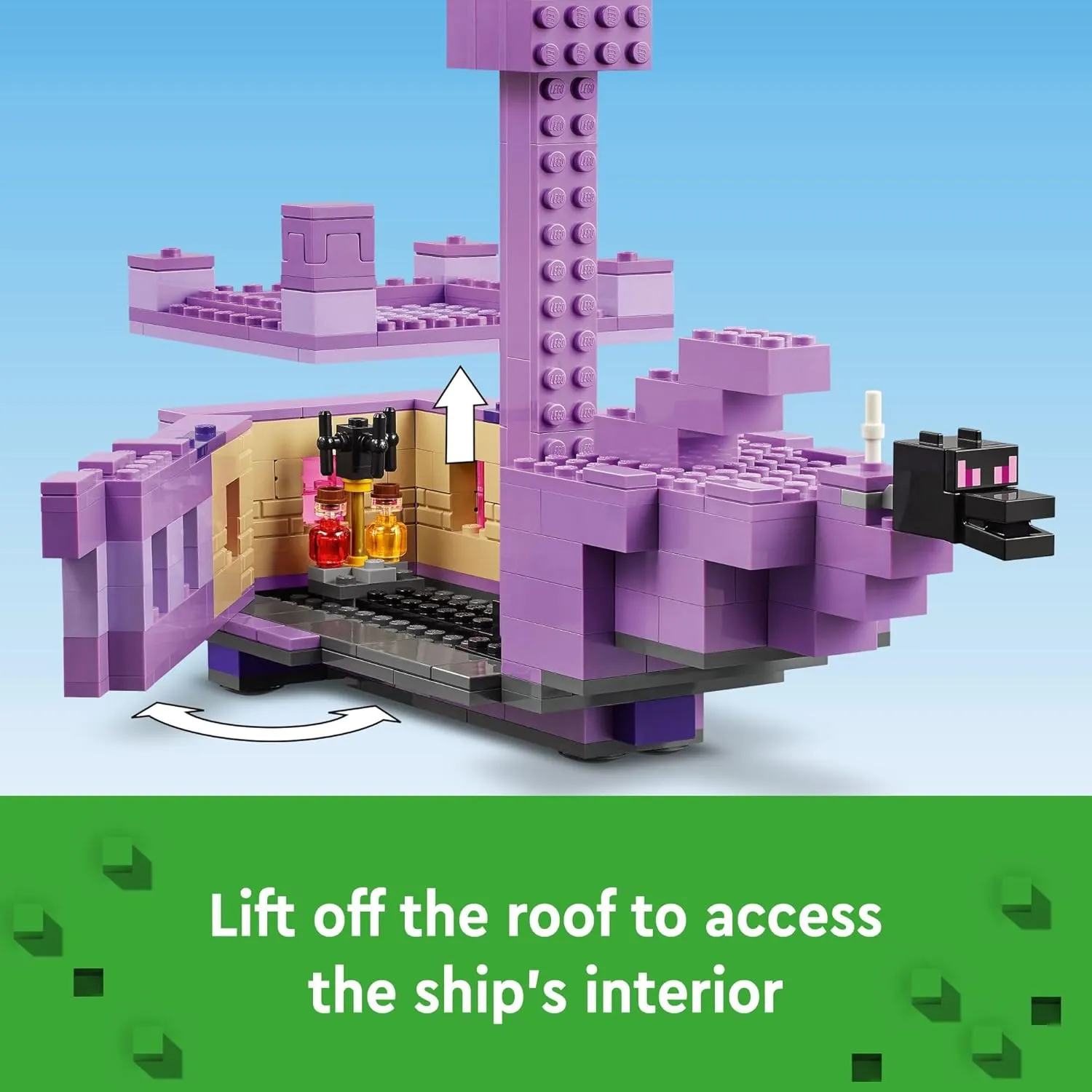 Lego 21264 - Minecraft The Ender Dragon and End Ship