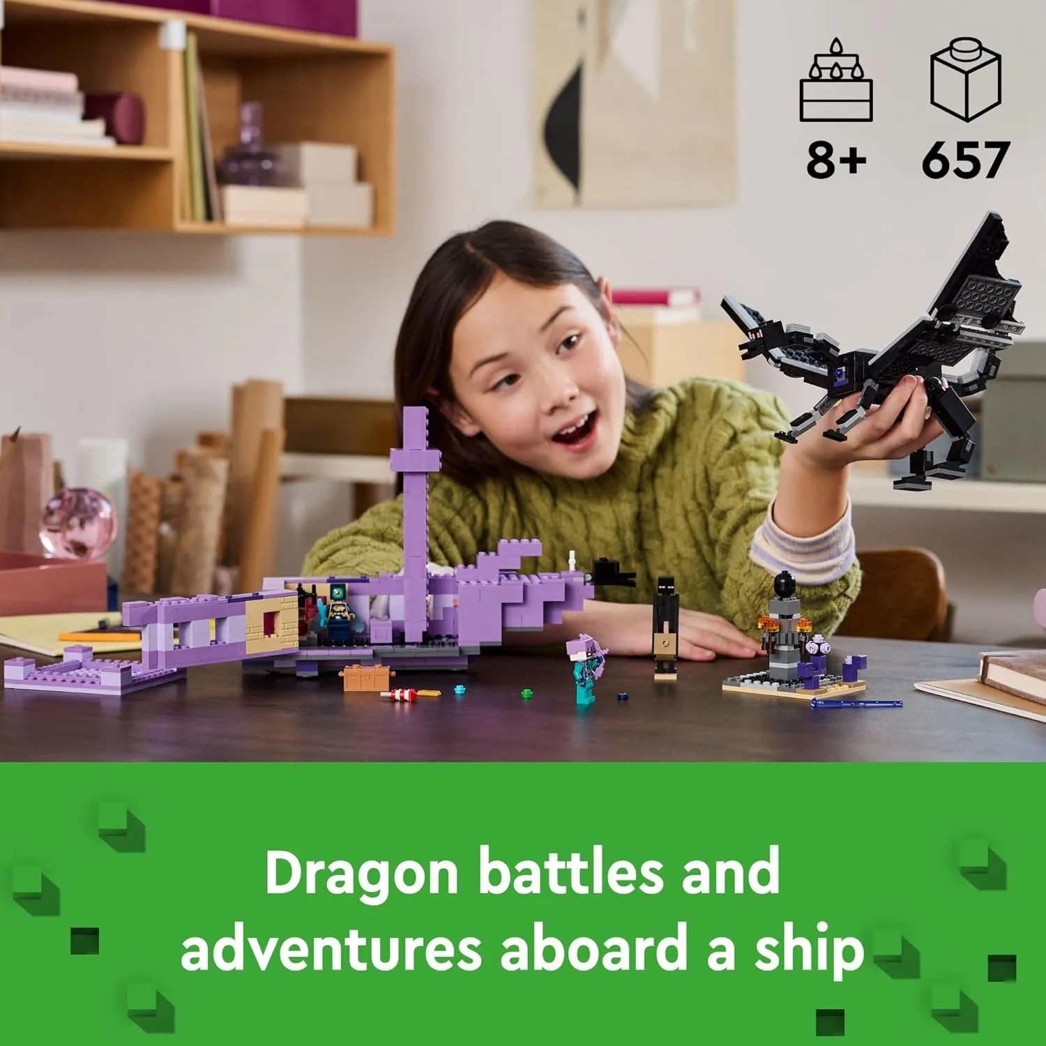 Lego 21264 - Minecraft The Ender Dragon and End Ship