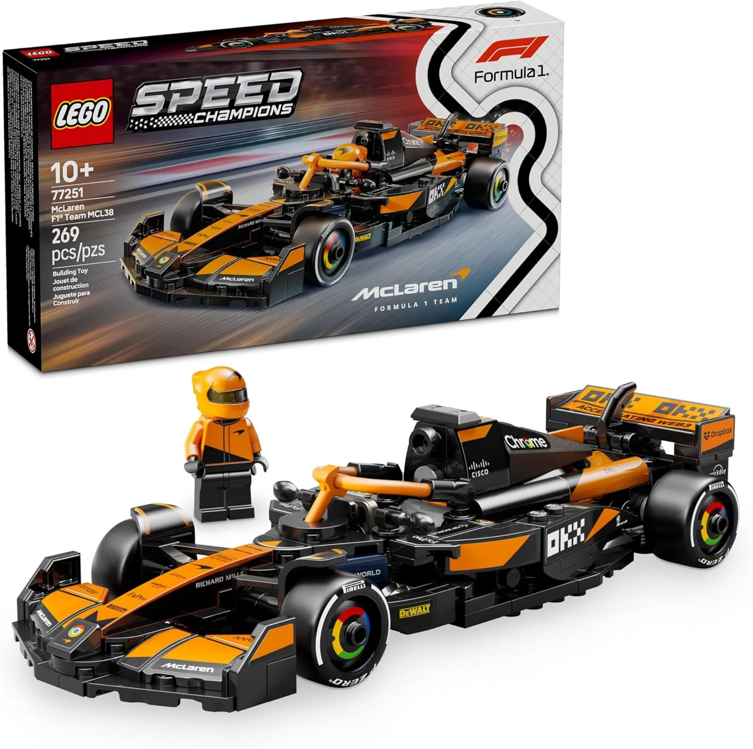 Lego 77251 - Speed McLaren F1 Team MCL38