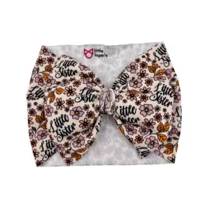 Little Sister Boho Heirloom Floral Headwrap