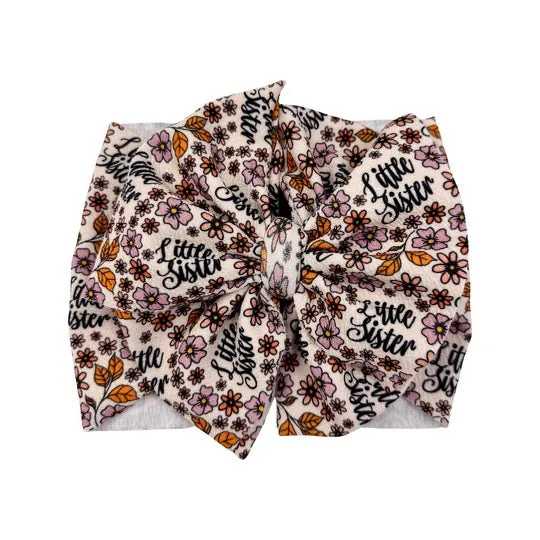 Little Sister Boho Heirloom Floral Headwrap