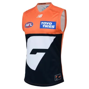 Men's AFL GWS Giants Football Club 2025 Replica Home Jersey