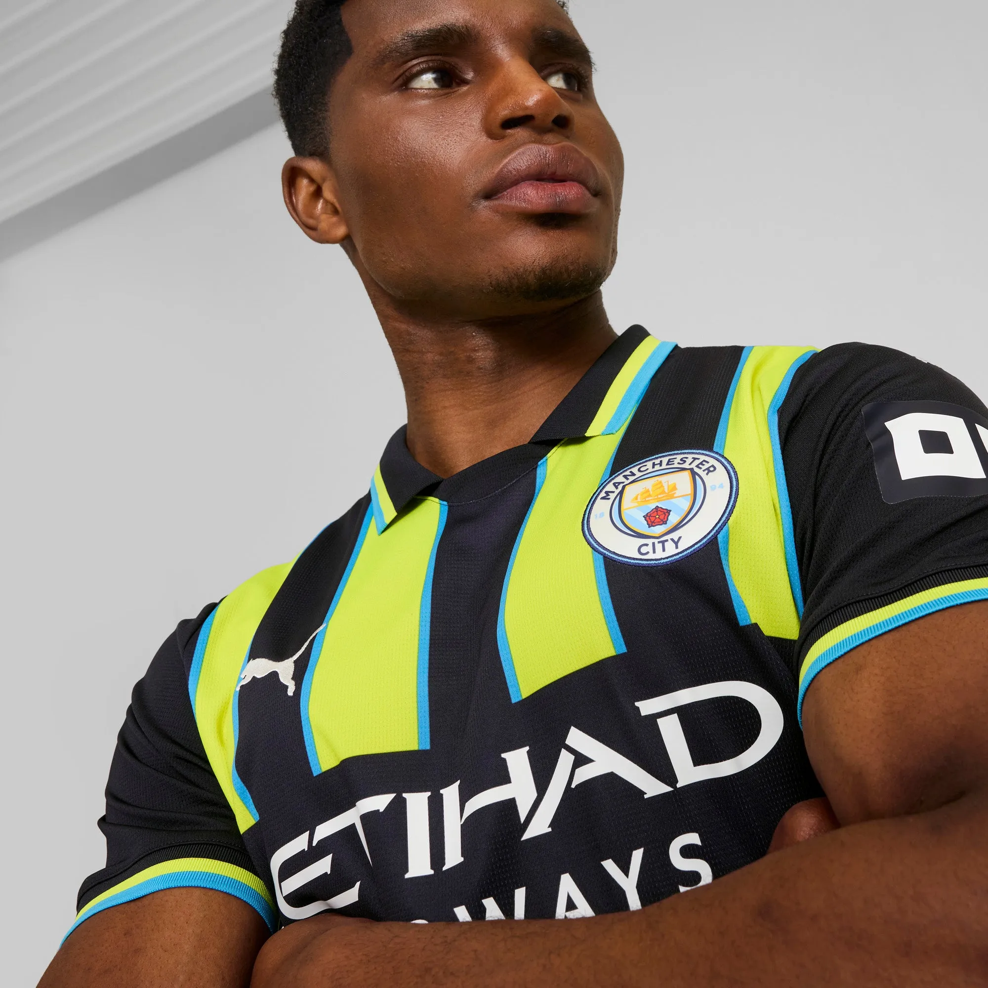 Men's Manchester City 2024/25 Away Replica Soccer Jersey
