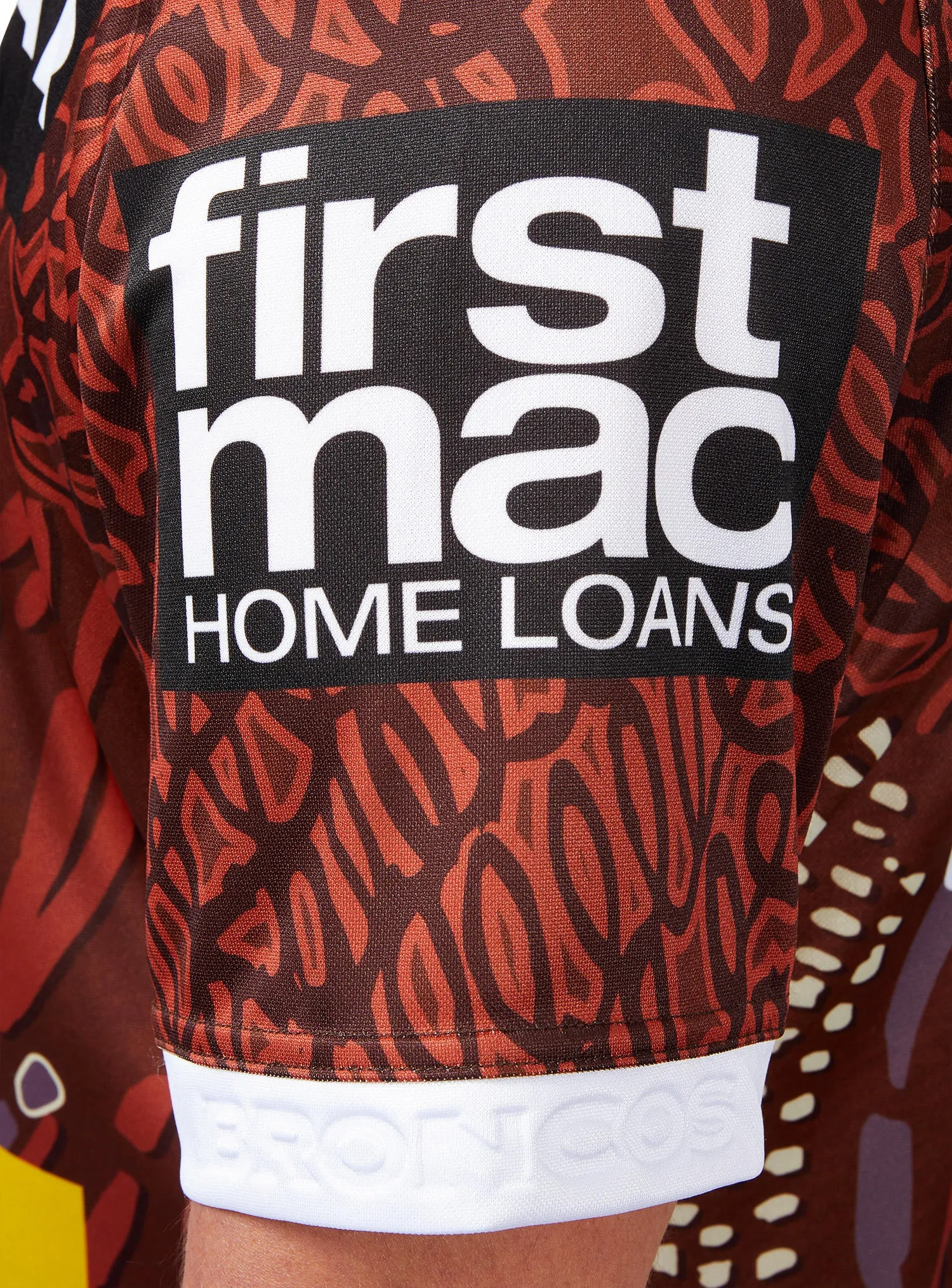 Men's NRL Brisbane Broncos 2024 Replica Indigenous Jersey