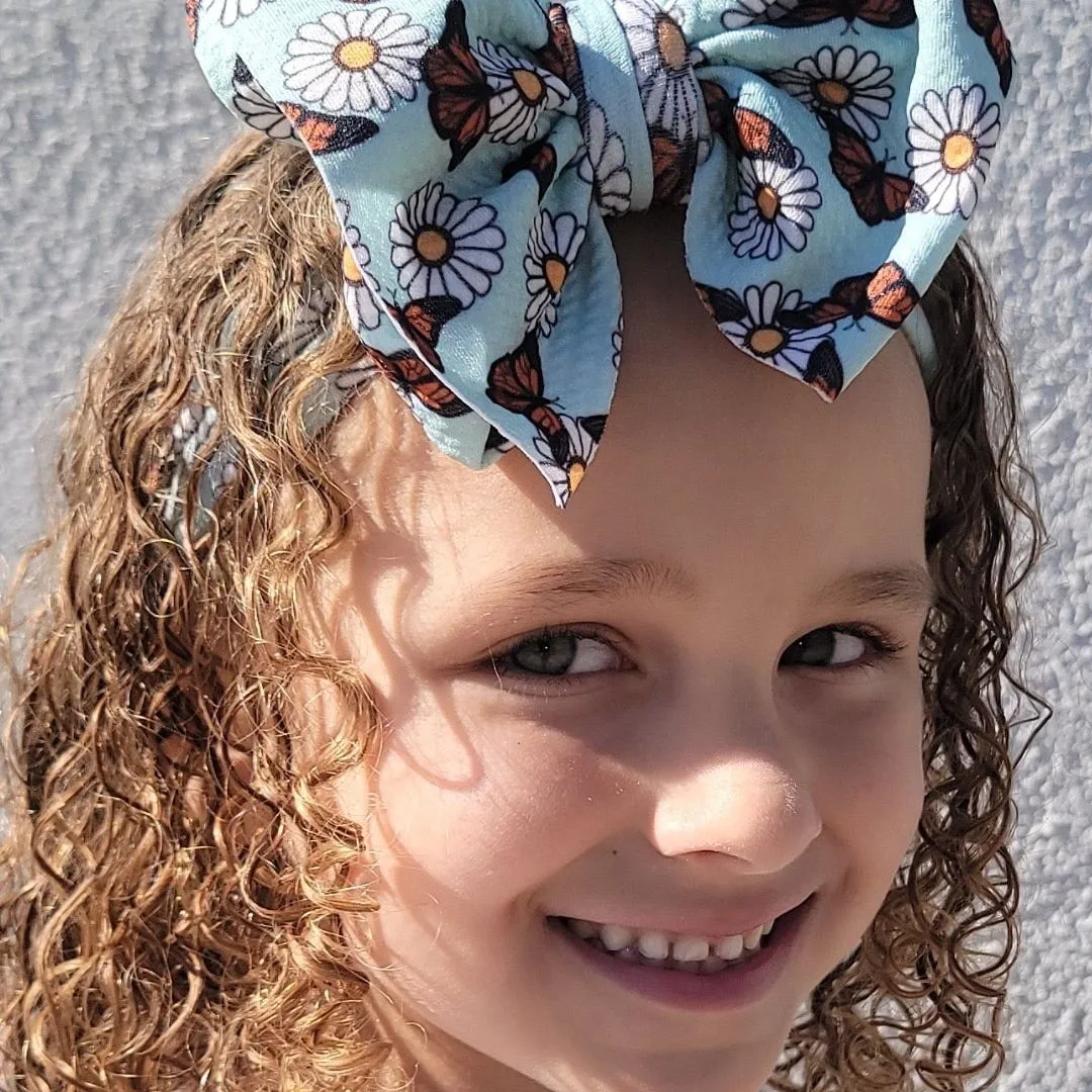 Monarch Floral Headwrap
