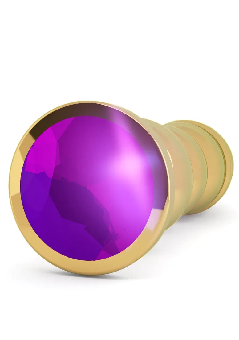 R10 - Gold Plug - 4.9 Inch - Purple Sapphire