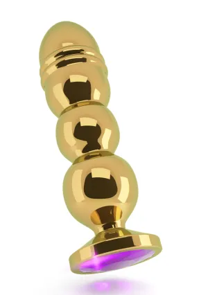 R10 - Gold Plug - 4.9 Inch - Purple Sapphire