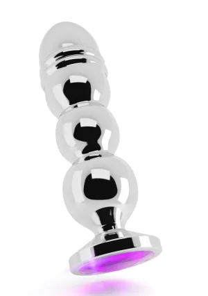 R10 - Silver Plug - 4.9 Inch - Purple Sapphire