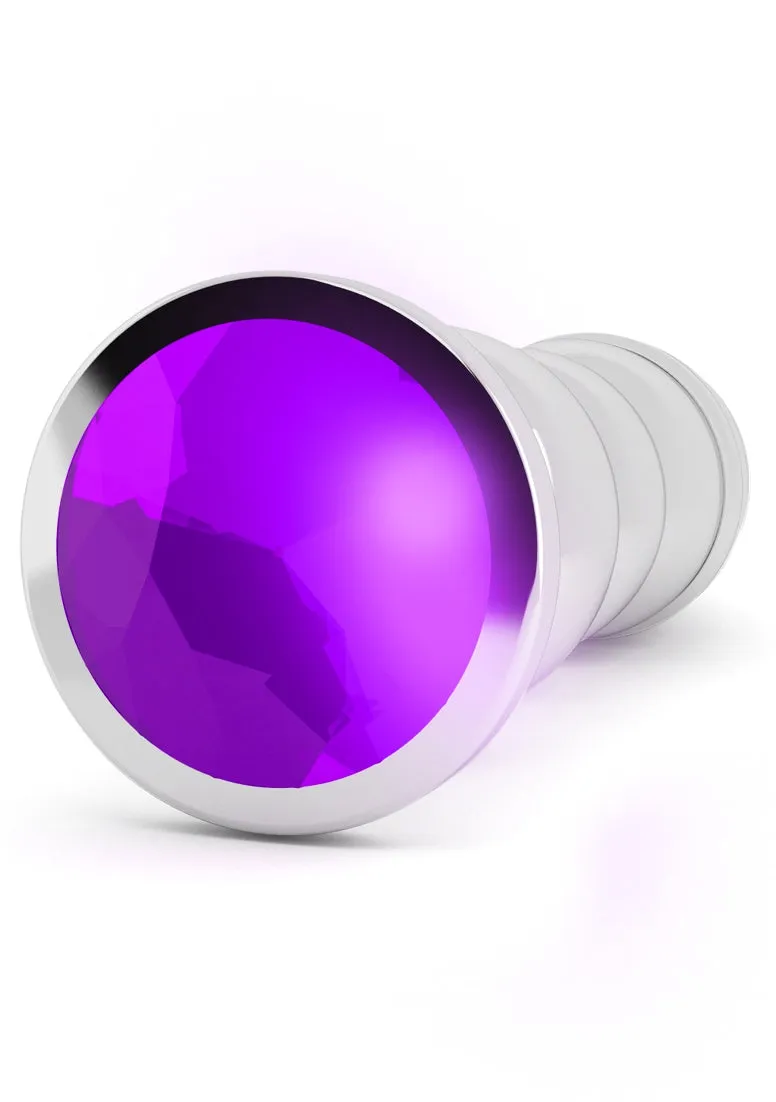 R10 - Silver Plug - 4.9 Inch - Purple Sapphire