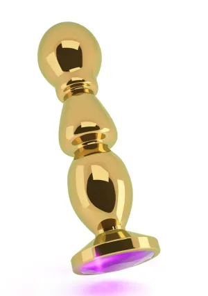 R2 - Gold Plug - 4.8 Inch - Purple Sapphire