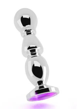 R2 - Silver Plug - 4.8 Inch - Purple Sapphire