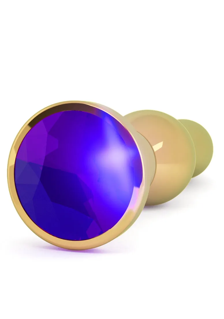 R4 - Gold Plug - 4.8 Inch - Purple Sapphire