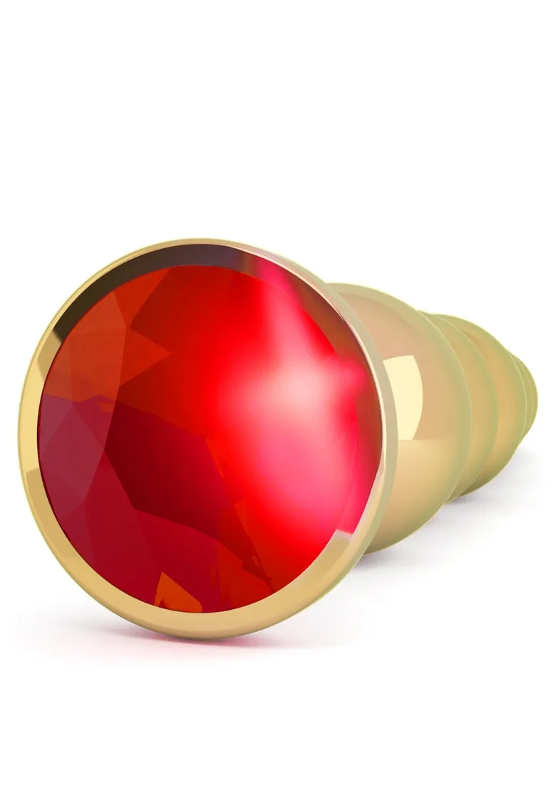 R5 - Gold Plug - 4.9 Inch - Red Sapphire