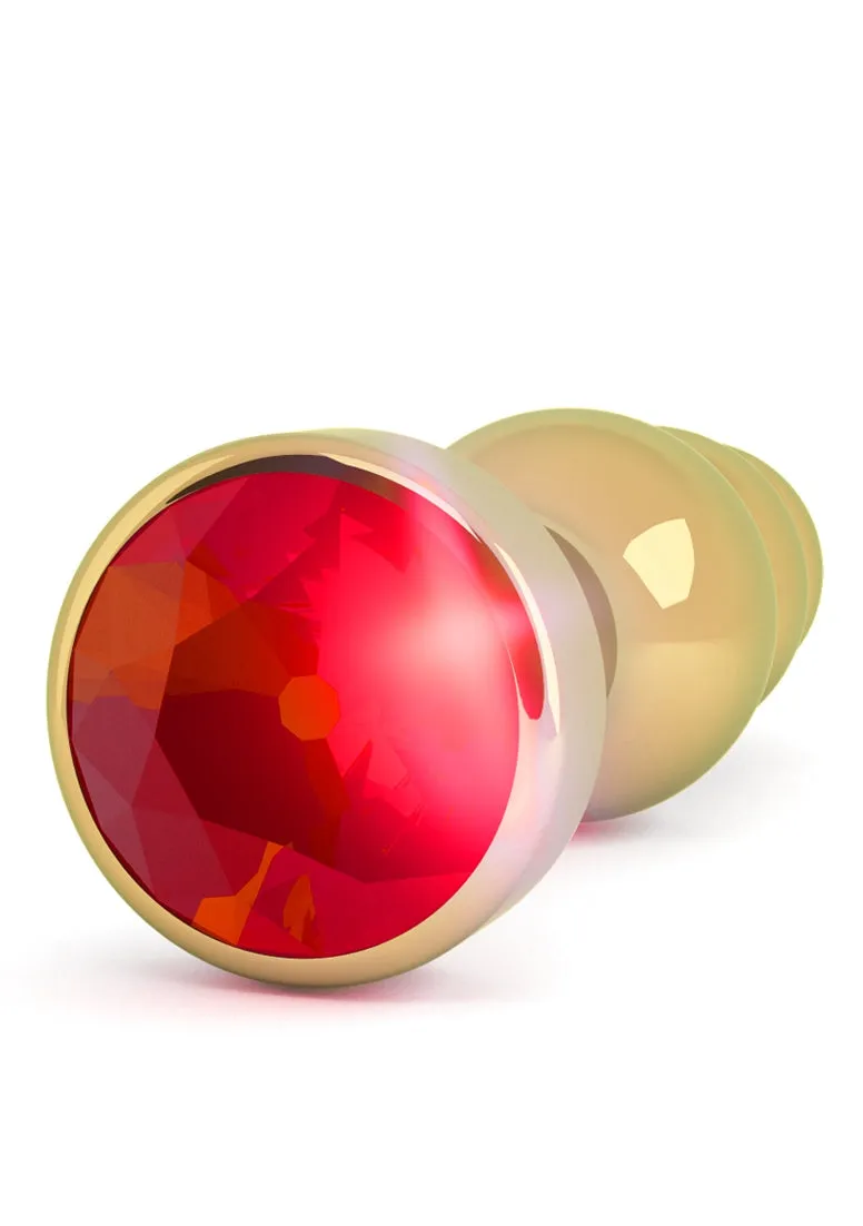R7 - Gold Plug - 3.9 Inch - Red Sapphire