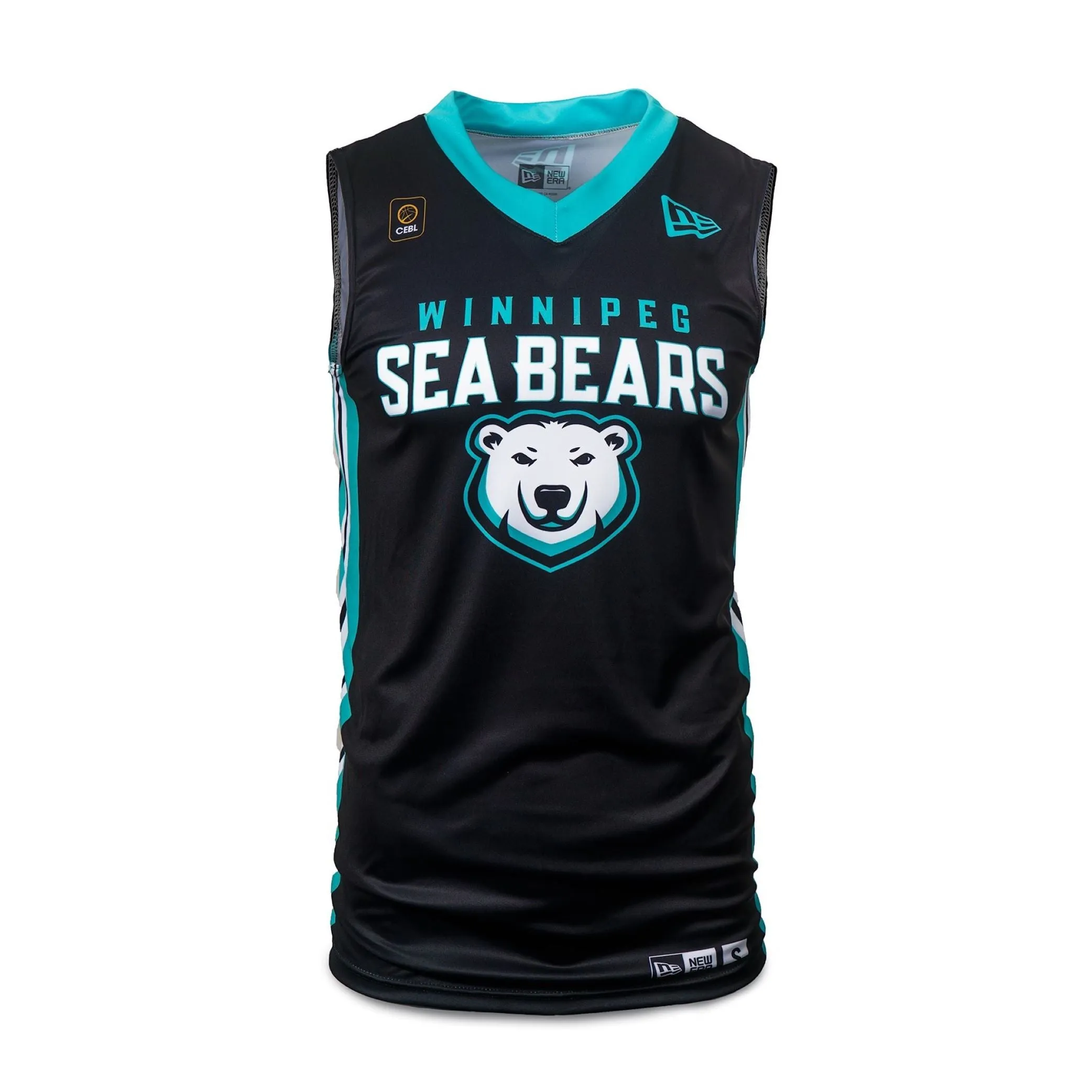 SEA BEARS ADULT JERSEY BLACK #08 JAMES