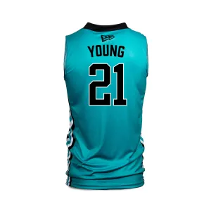 SEA BEARS ADULT JERSEY TEAL #21 YOUNG