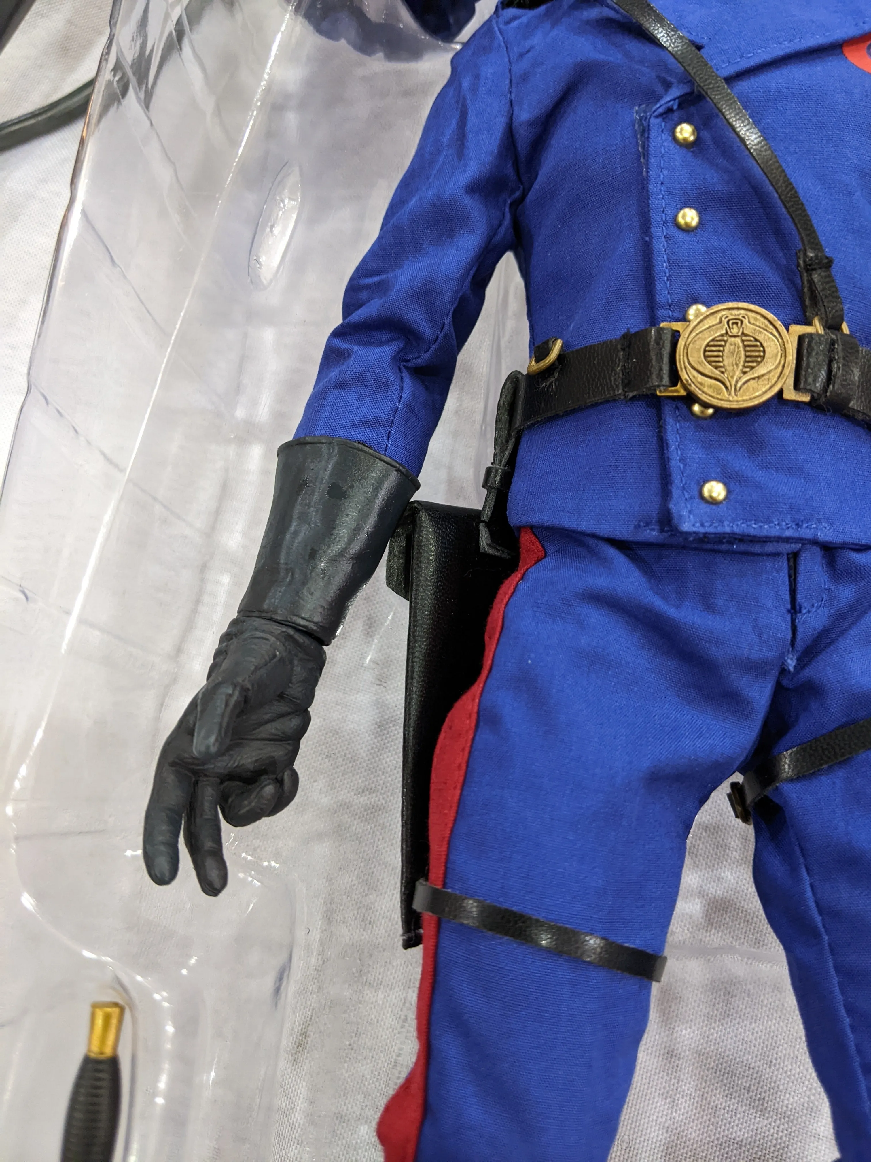 Sideshow Collectible 1/6 G.I. Joe Cobra Commander Sixth Scale Figure *Open Box*