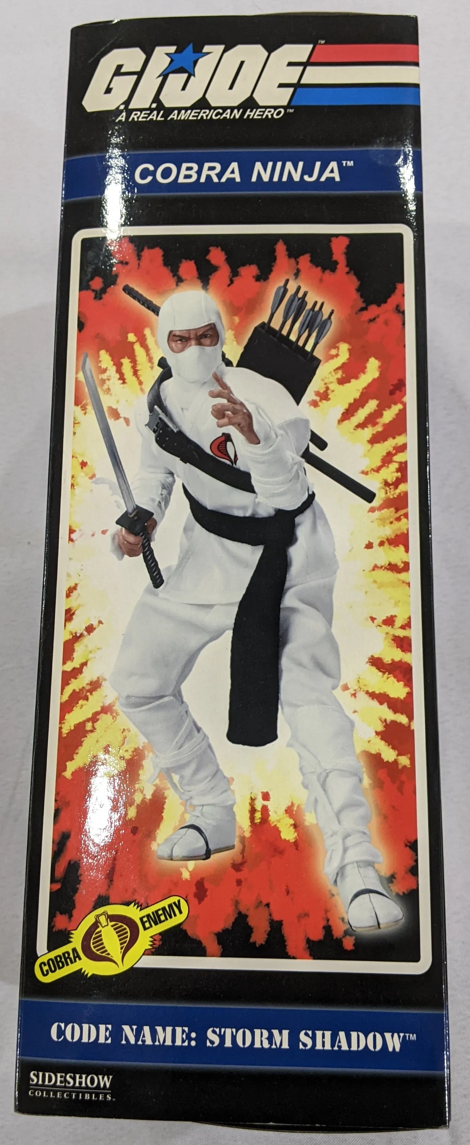 Sideshow Collectible 1/6 G.I. Joe Cobra Ninja Storm Shadow Sixth Scale Figure *Open Box*