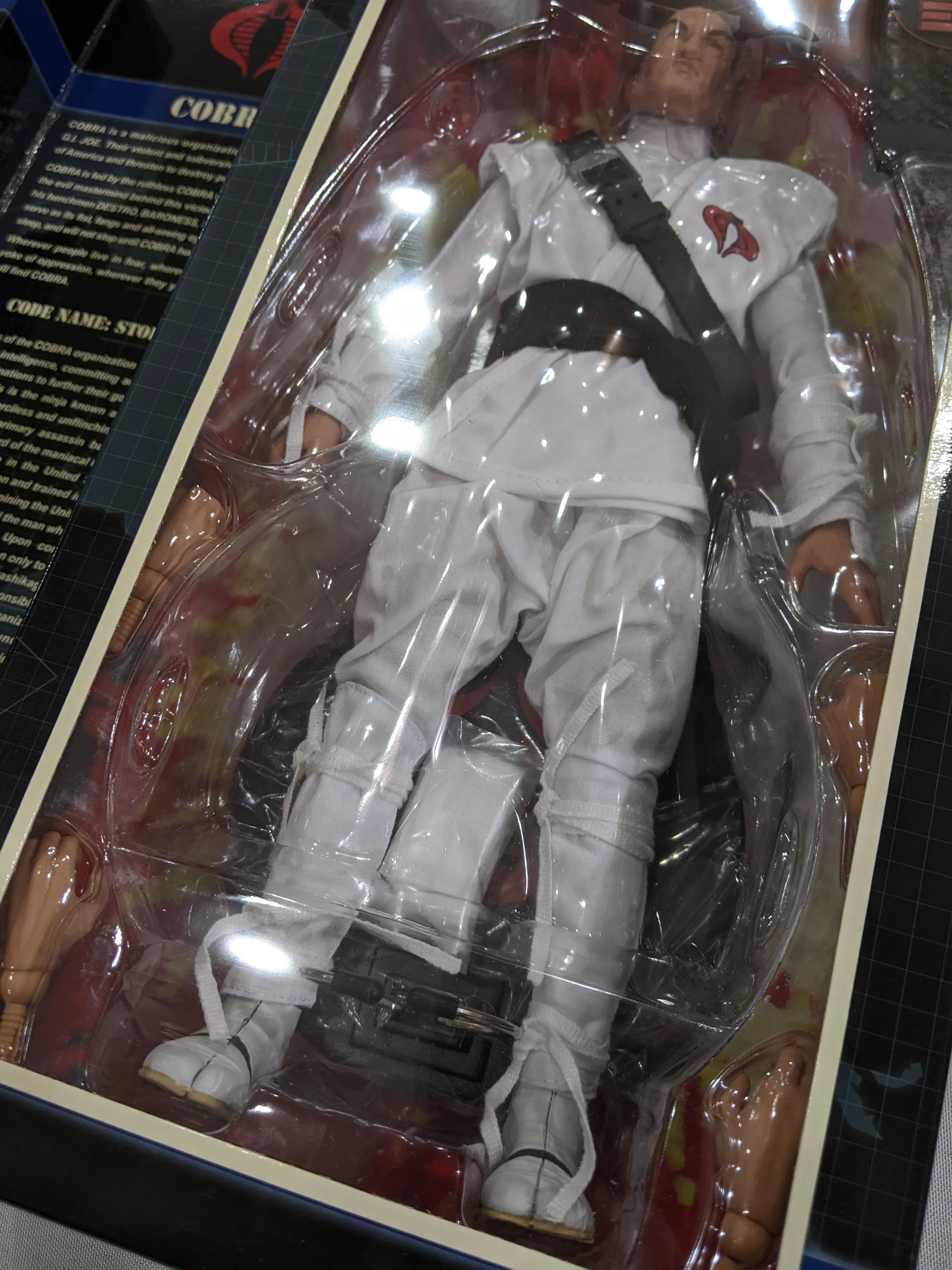 Sideshow Collectible 1/6 G.I. Joe Cobra Ninja Storm Shadow Sixth Scale Figure *Open Box*