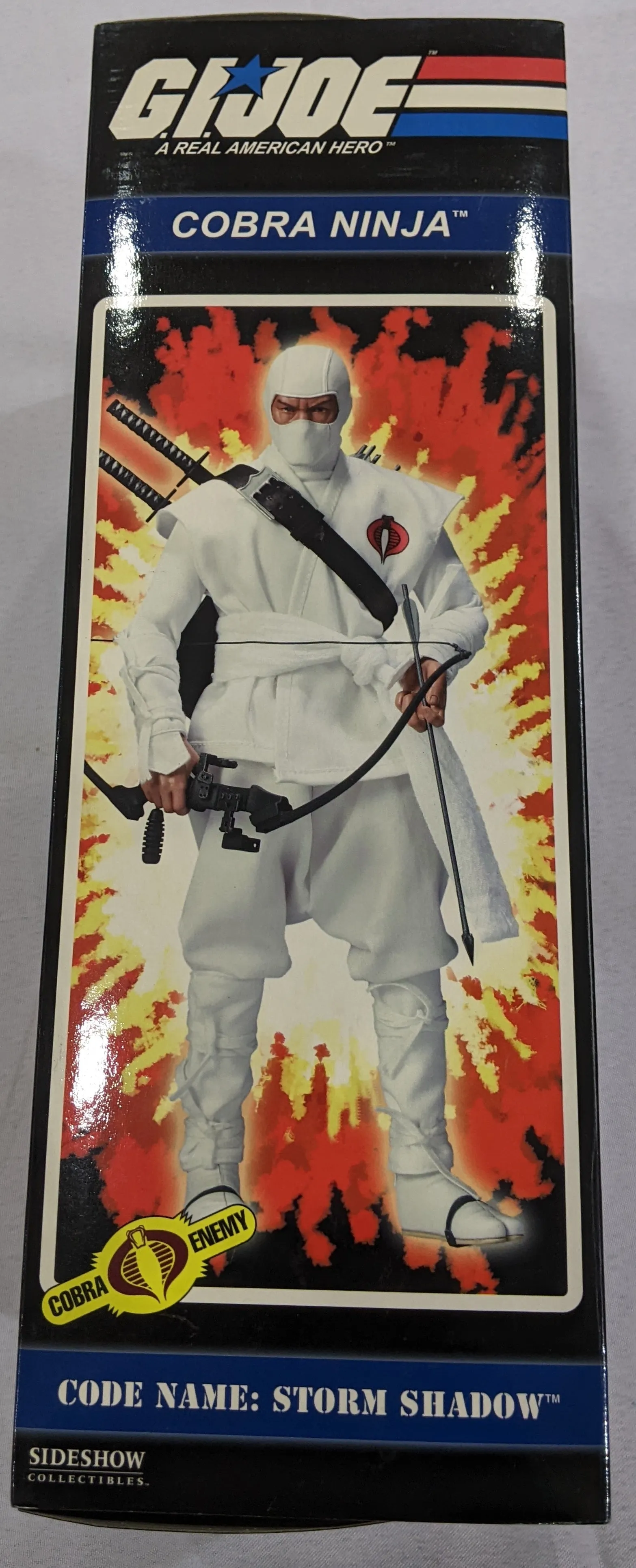 Sideshow Collectible 1/6 G.I. Joe Cobra Ninja Storm Shadow Sixth Scale Figure *Open Box*