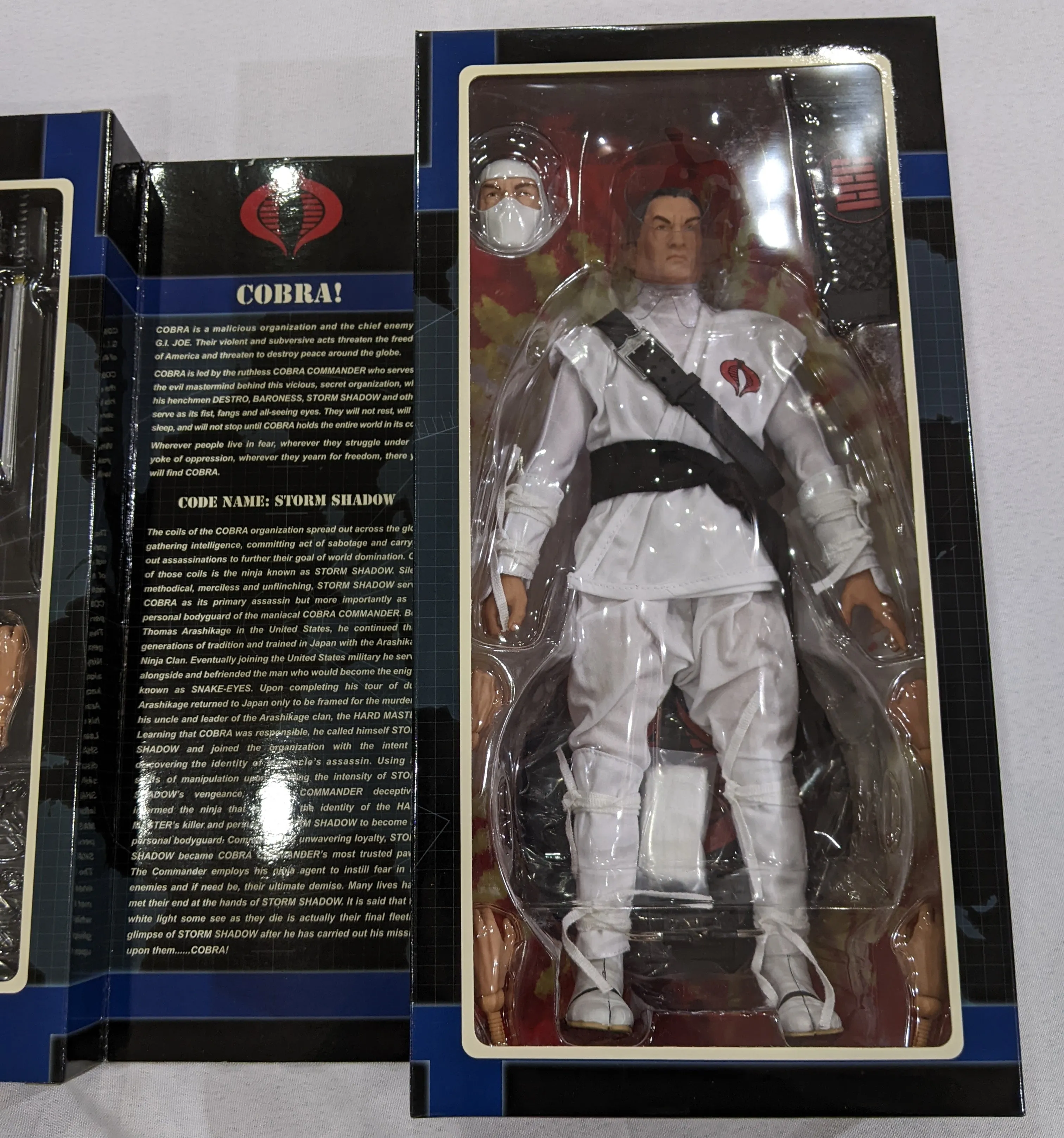 Sideshow Collectible 1/6 G.I. Joe Cobra Ninja Storm Shadow Sixth Scale Figure *Open Box*