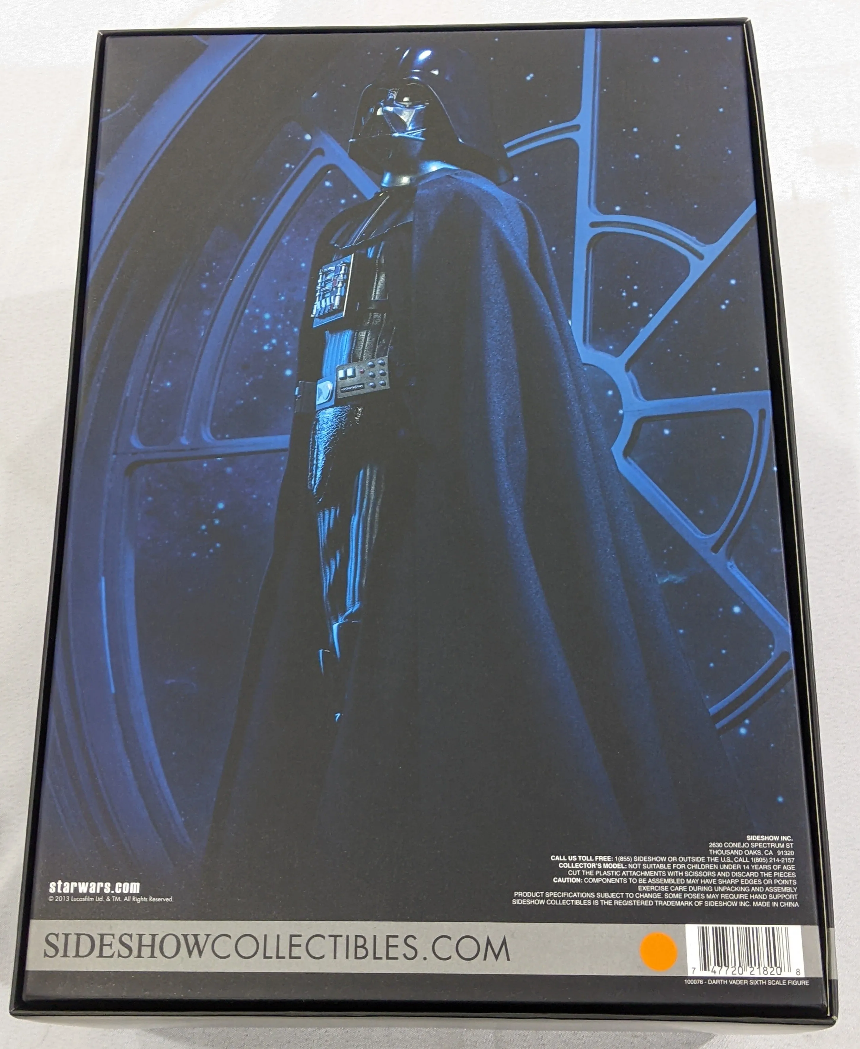 Sideshow Collectible 1/6 Star Wars Darth Vader Deluxe Sixth Scale Figure *Open Box*