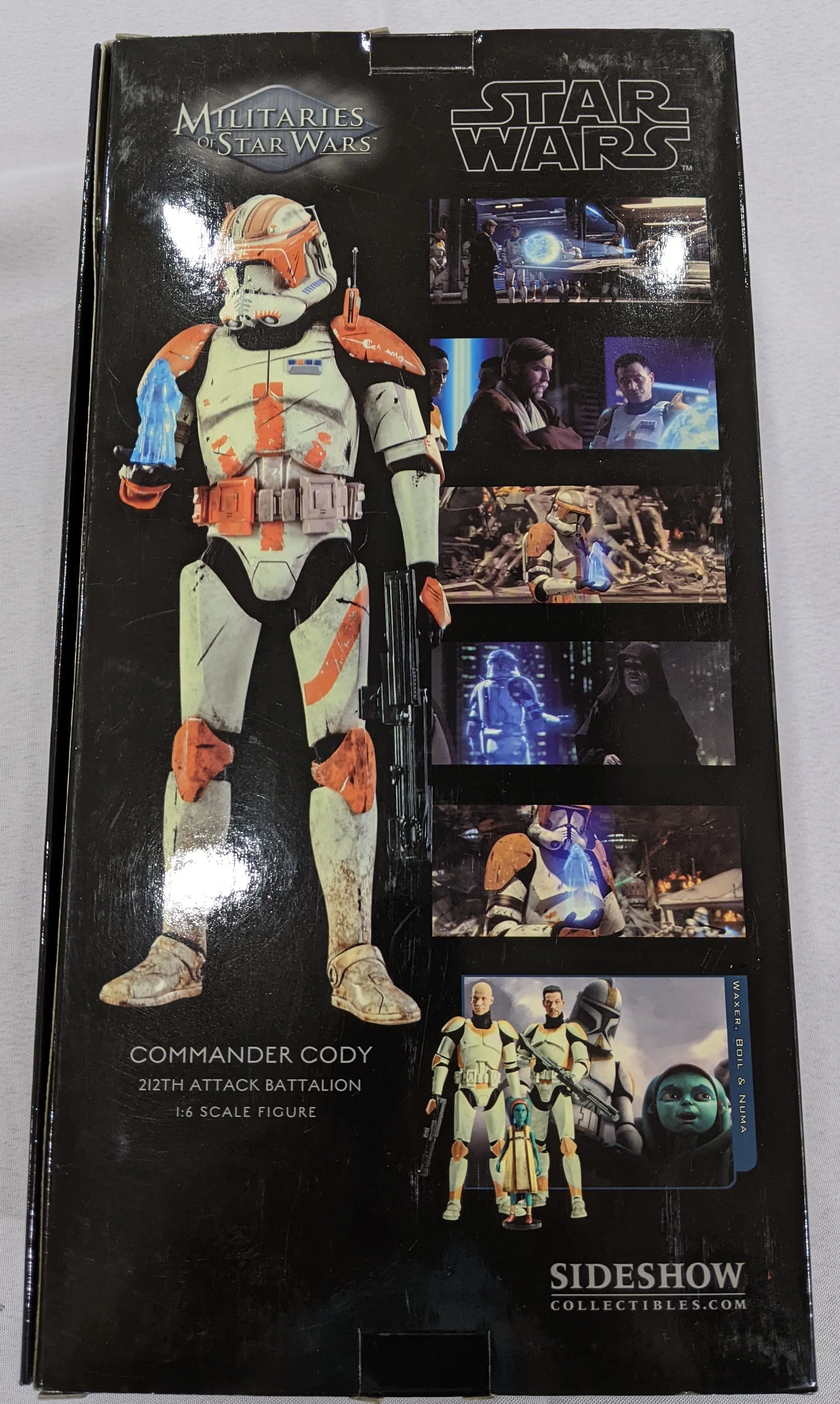 Sideshow Collectible 1/6 Star Wars Militaries of Star Wars 212th Attack Battalion: Commander Cody Sixth Scale Figure *Open Box*