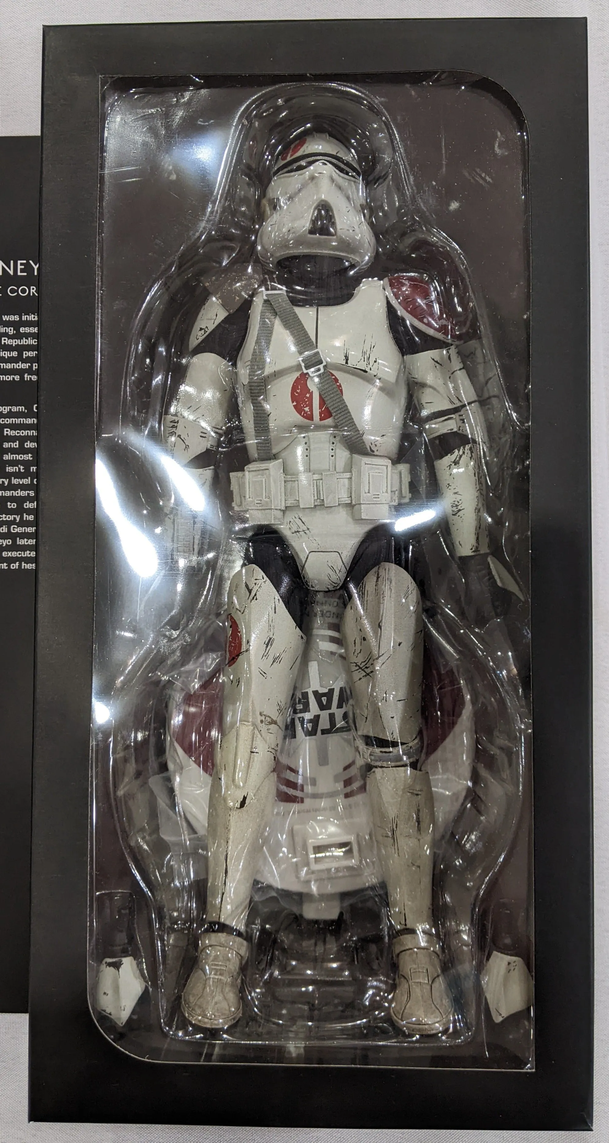 Sideshow Collectible 1/6 Star Wars Militaries of Star Wars 91st Reconnaissance Corps Commander Neyo Sixth Scale Figure *Open Box*