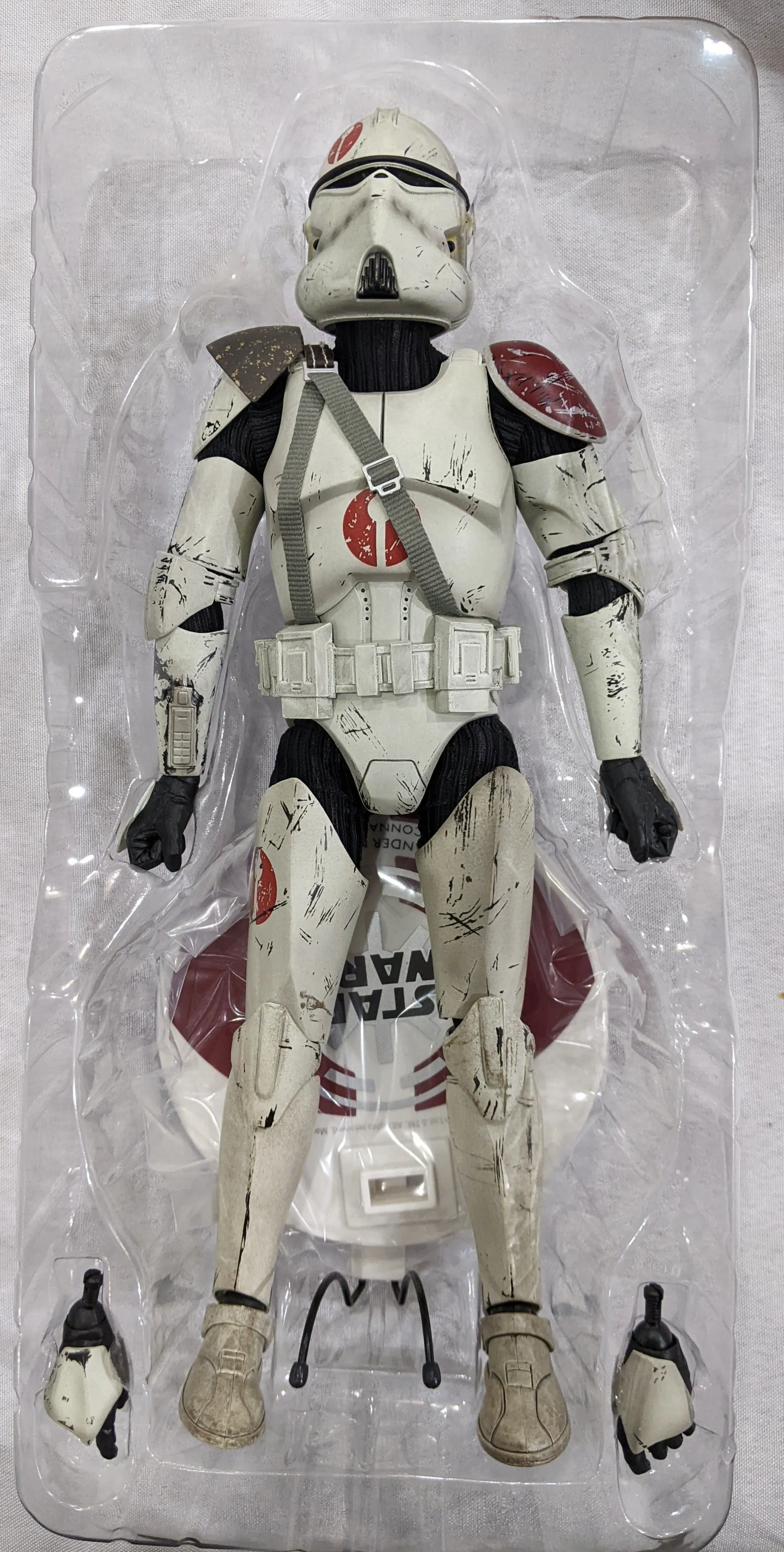 Sideshow Collectible 1/6 Star Wars Militaries of Star Wars 91st Reconnaissance Corps Commander Neyo Sixth Scale Figure *Open Box*