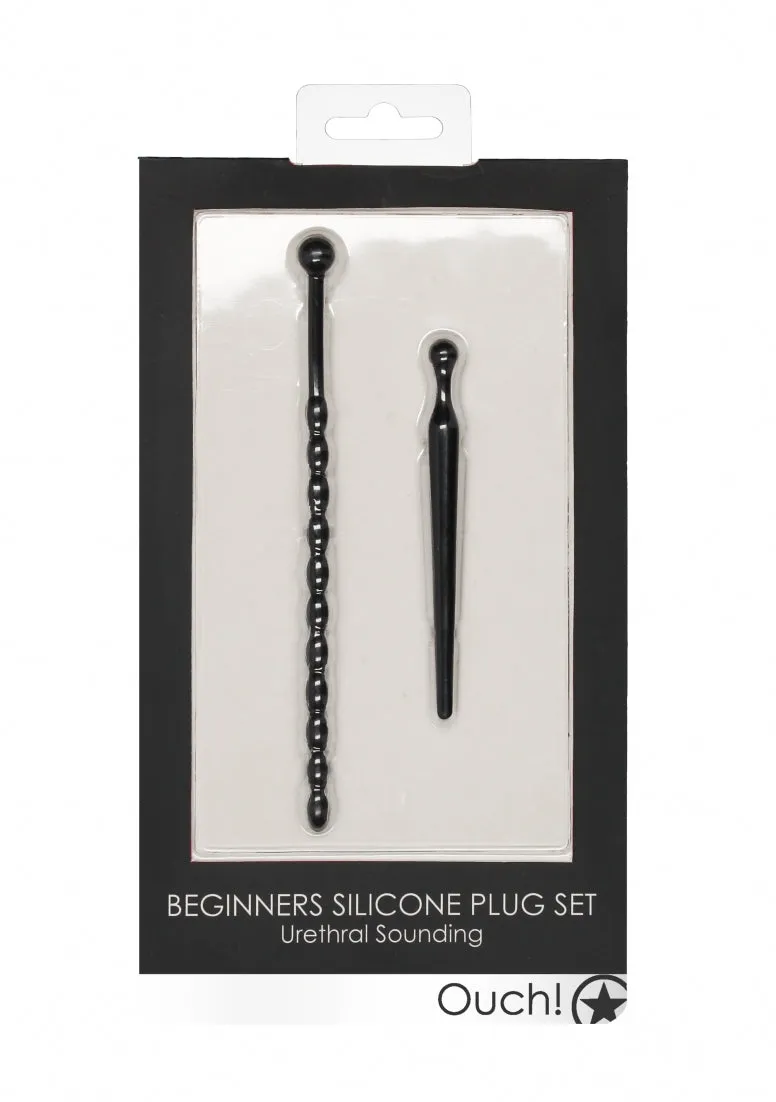 Silicone Beginners Plug Set - Black