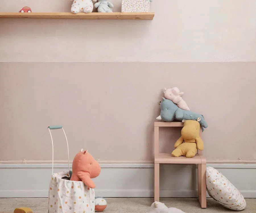 Small Hippo Dusty Yellow