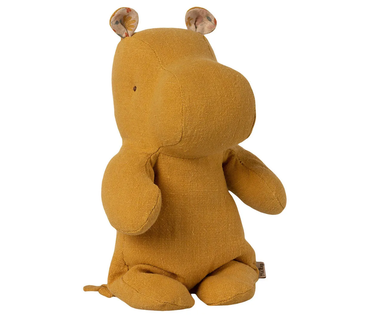 Small Hippo Dusty Yellow