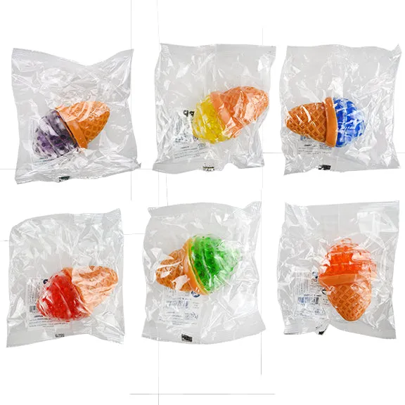Squish and Squeeze Ice Cream Toy Ball - 12 Pieces Per Pack 22050