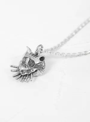 The Cat Necklace Silver