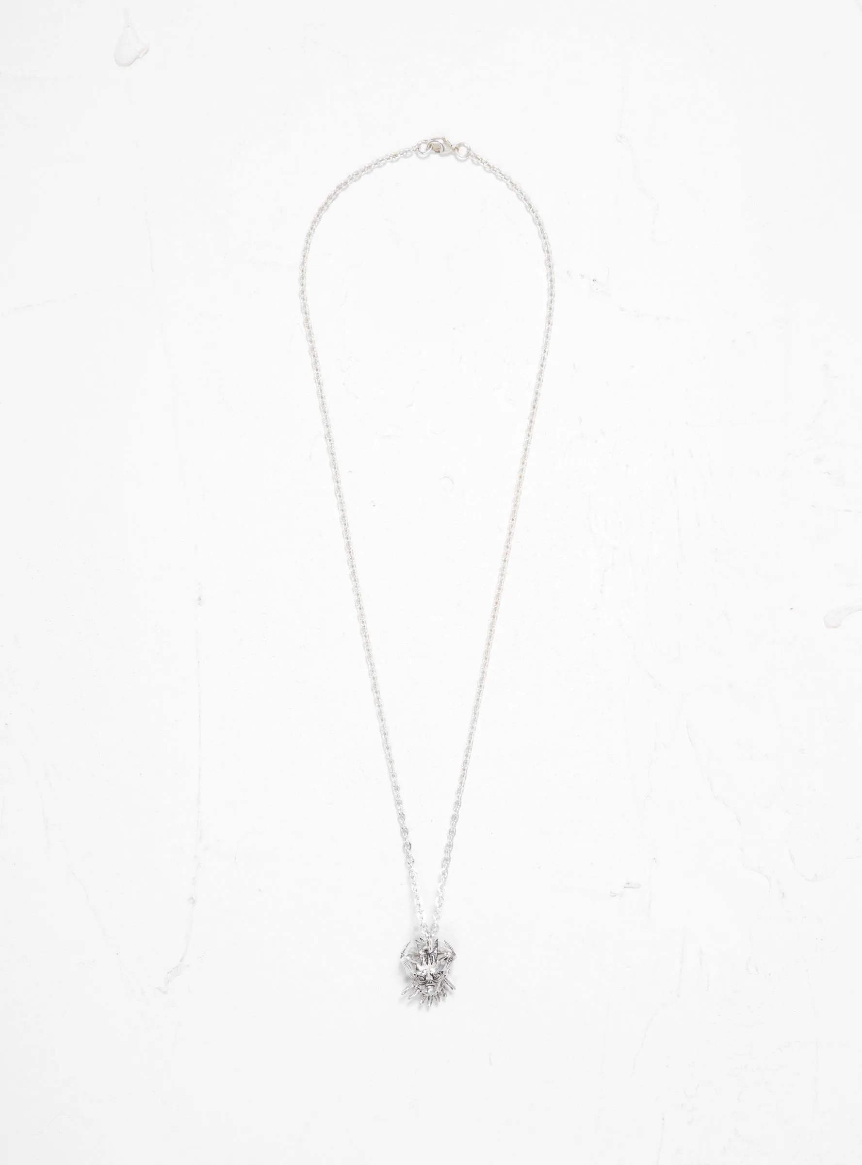 The Cat Necklace Silver