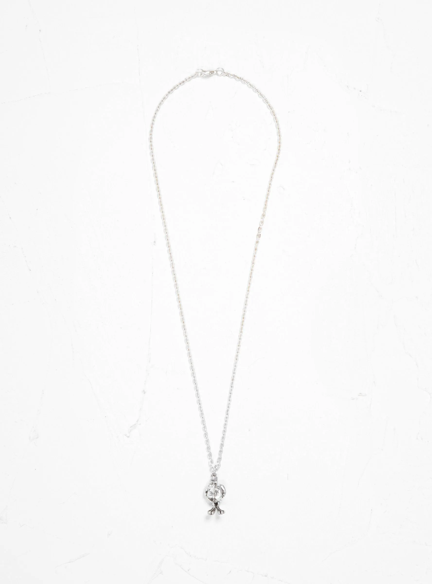 The Crow Necklace Silver