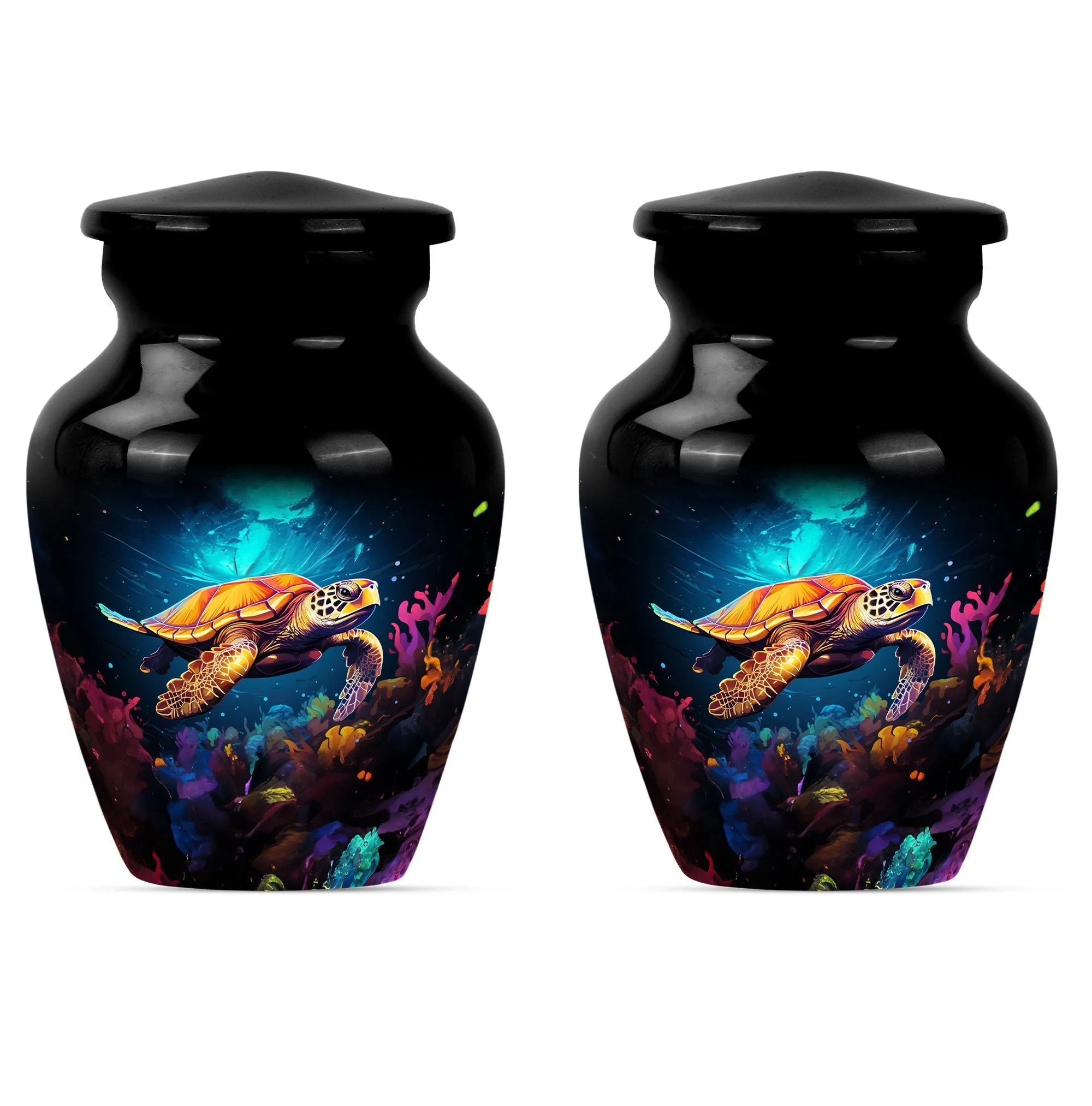 Turtle Theme Urn - Optimal Lasting Tribute for the Departed
