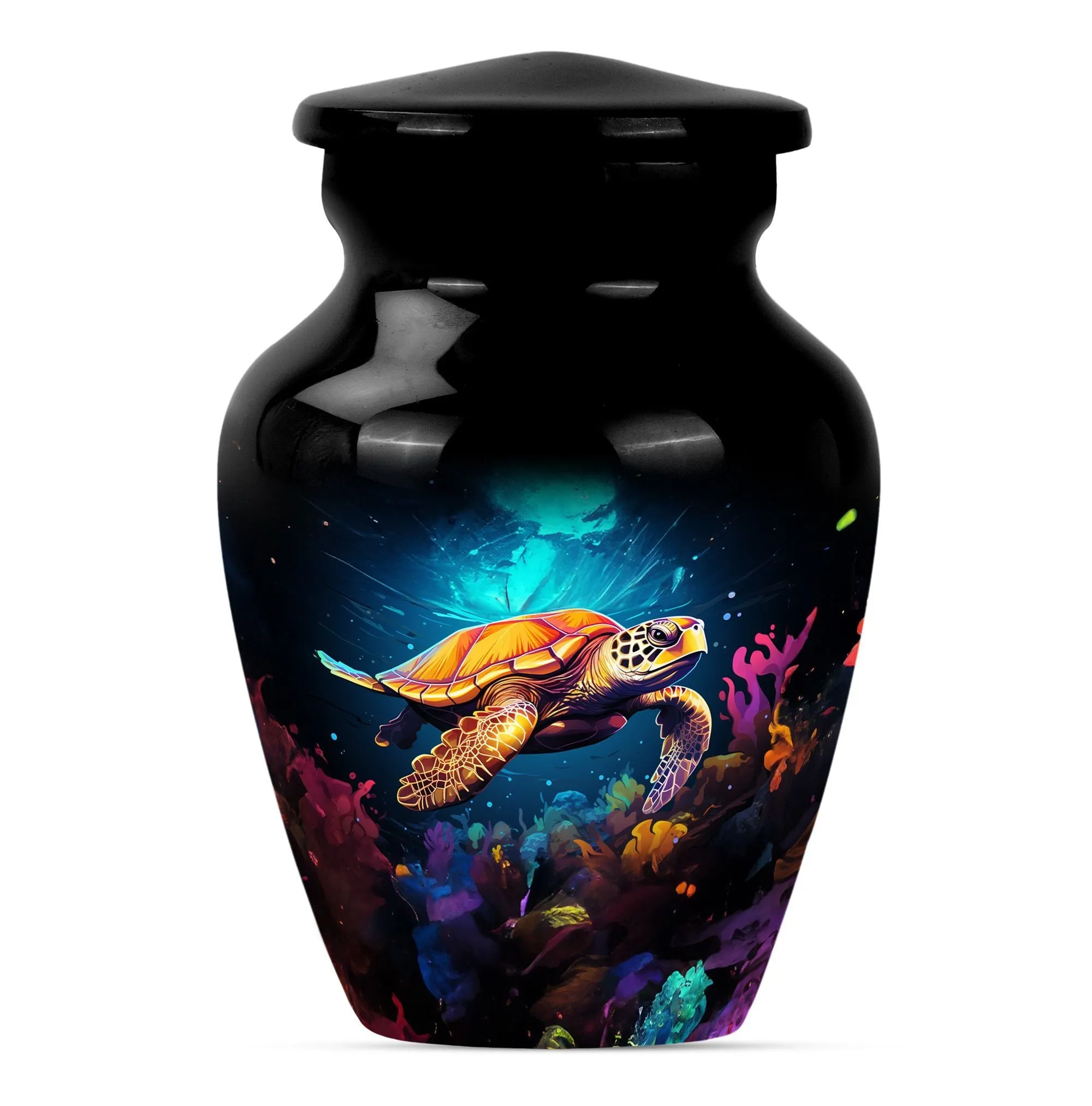 Turtle Theme Urn - Optimal Lasting Tribute for the Departed