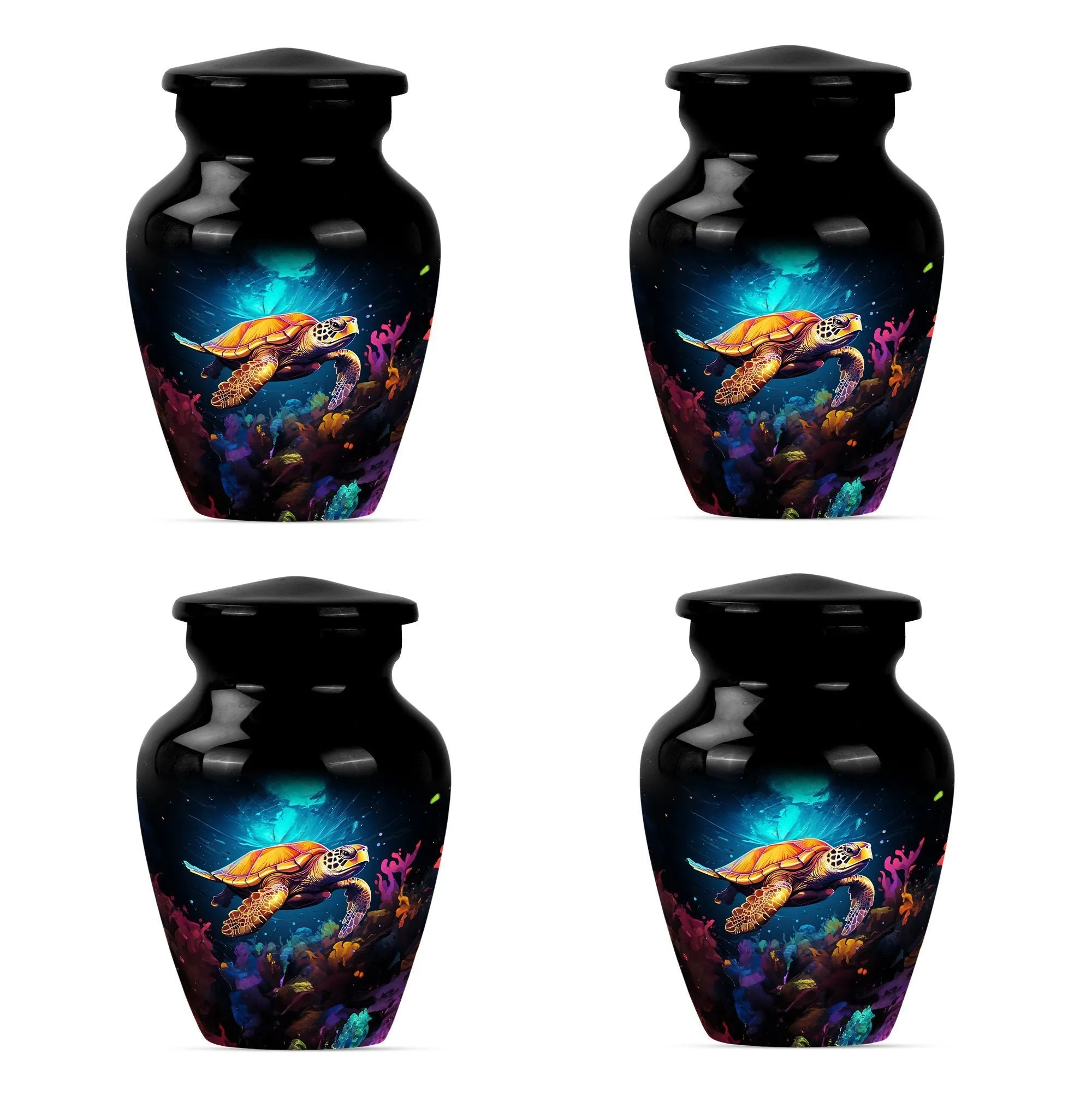 Turtle Theme Urn - Optimal Lasting Tribute for the Departed