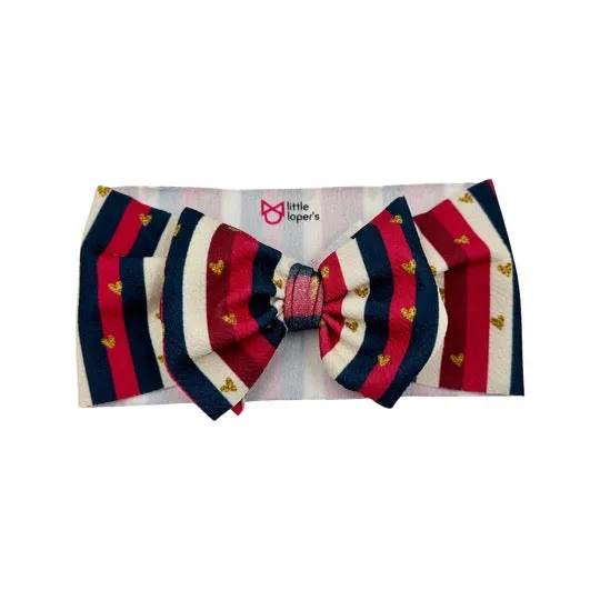 Valentine Stripes Headwrap