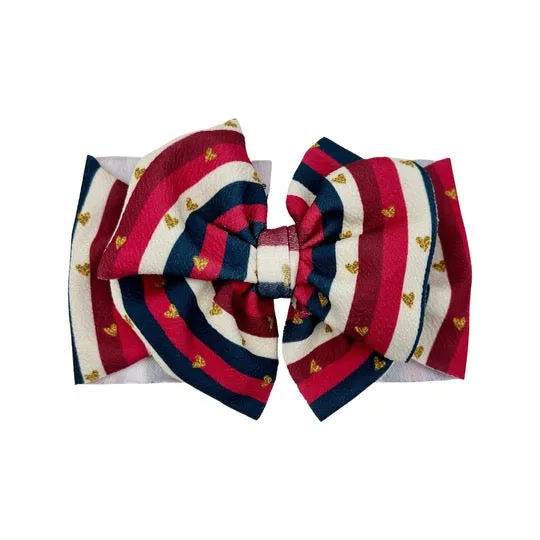 Valentine Stripes Headwrap